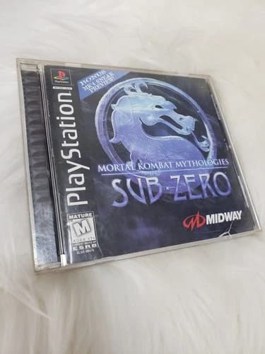 Mortal Kombat Mythologies: Sub Zero Playstation 1 PS1 Complete Authentic