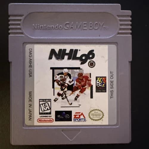 NHL Hockey 96 (Nintendo Game Boy, 1996)