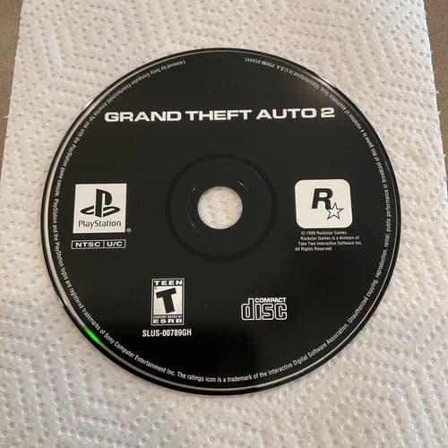 Grand Theft Auto 2 - Disc Only Sony PlayStation 1 PS1 GTA 2