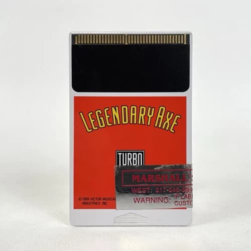 🔥Legendary Axe (TurboGrafx-16, 1989) Hu Card Cartridge Only TESTED!🔥
