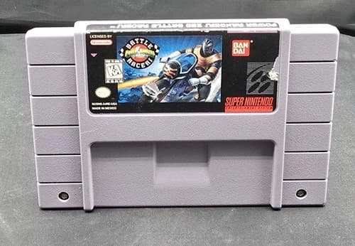 Power Rangers Zeo Battle Racers (Super Nintendo SNES) Cartridge Only Tested