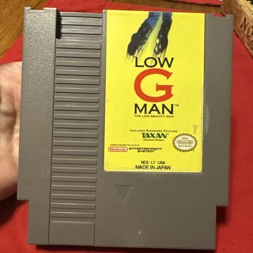Low G Man: The Low Gravity Man (Nintendo Entertainment System, 1990)