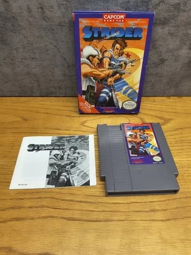 Strider (NES Nintendo) Complete Nice Shape!