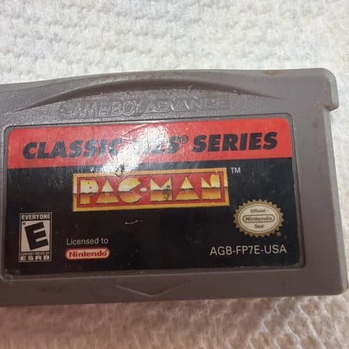 Nintendo PAC-MAN Classic NES Series Game Boy Advance Cartridge