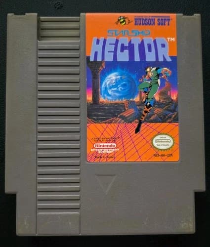 Starship Hector (Nintendo NES) Cart Only Tested Authentic