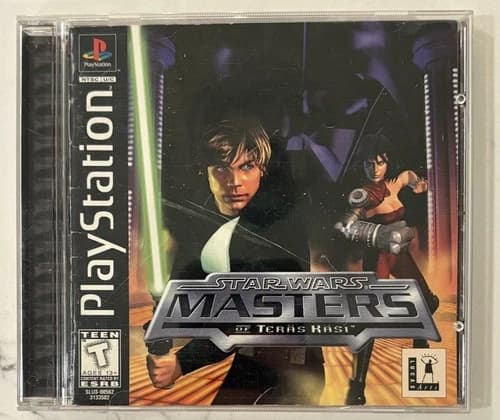 Star Wars Masters of Teras Kasi (Sony PlayStation 1 PS1, 1997) CIB