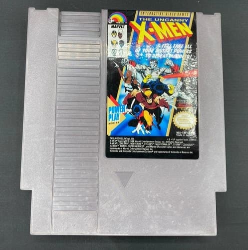 Uncanny X-Men Nintendo NES Game Cartridge Only 1989 Tested Working