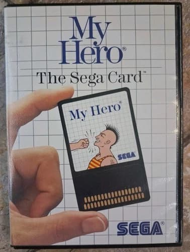 The Sega Card MY HERO - Sega Master System