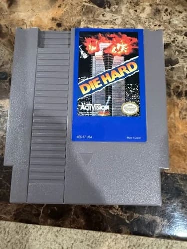 Die Hard (Nintendo NES) AUTHENTIC CLEANED & TESTED