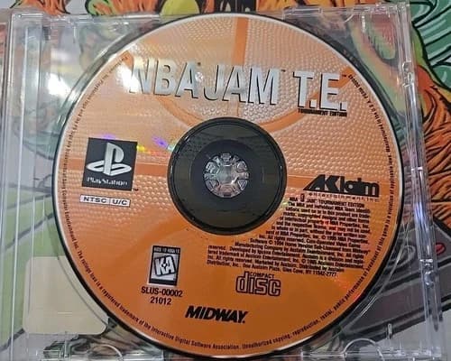 NBA Jam T.E. Tournament Edition PS1 Loose Disc Only.