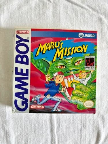 Maru's Mission Nintendo Game Boy Authentic CIB