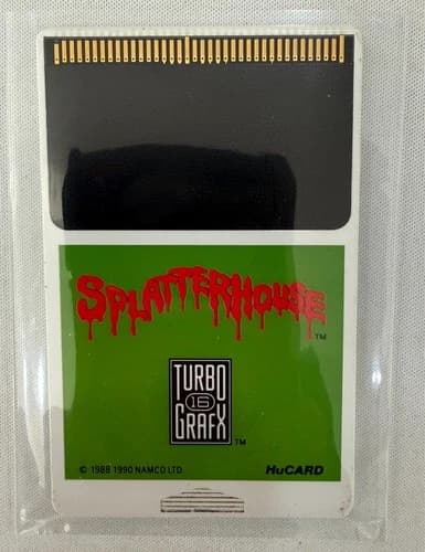 Splatterhouse - TurboGrafx 16 - TG16 - HuCard only - Authentic