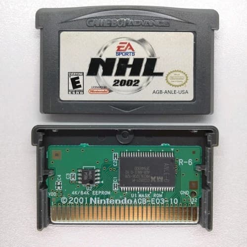 NHL 2002 - Nintendo Game Boy Advance (GBA) Authentic Saves Handheld Panthers