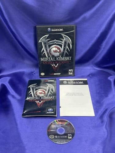 Mortal Kombat: Deadly Alliance (Nintendo GameCube, 2002) Complete CIB Tested