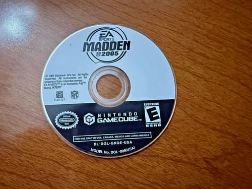 Madden NFL 2005 (Nintendo GameCube, 2004) NO TRACKING - DISC ONLY