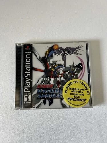 Gundam Battle Assault 2 Sony PlayStation One 2002 Video Game
