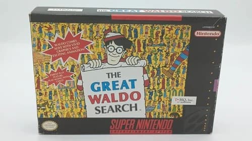 Great Waldo Search (Super Nintendo Entertainment System, 1993) CIB