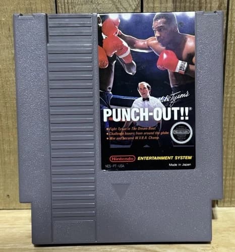 Mike Tyson’s Punch-Out!! – Nintendo NES – Authentic Cartridge – Tested & Working
