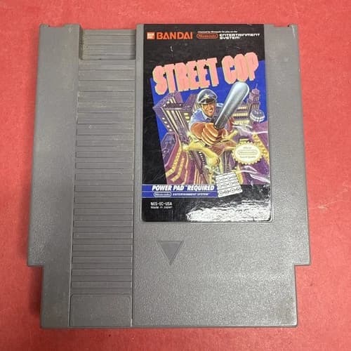 Street Cop NES (Nintendo Entertainment System, 1989) Authentic Cart Only Tested