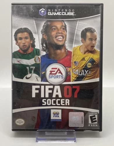 FIFA 07 Soccer (Nintendo GameCube, 2006) Complete With Manual