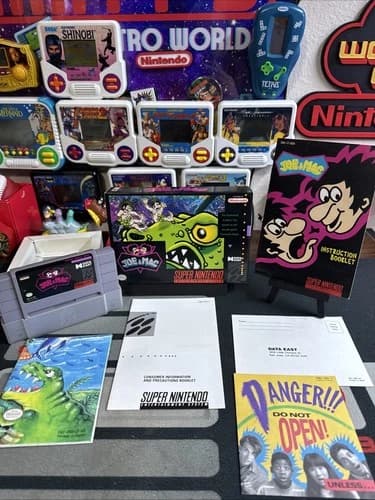 Joe & Mac SNES Fully Complete