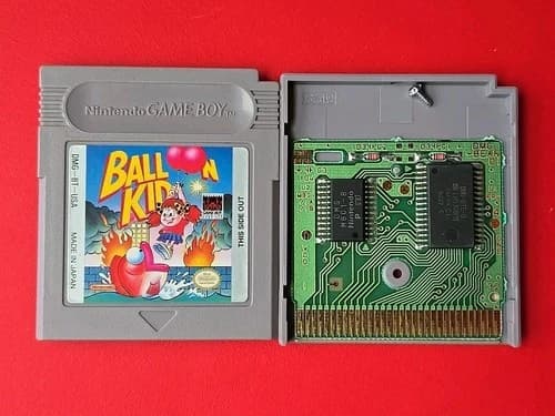Balloon Kid Game Boy Original Nintendo GB Cleaned Tested 90s Side Scroller