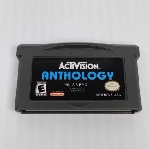 Activision Anthology Nintendo Game Boy Advance Classic Arcade Tested Free Ship