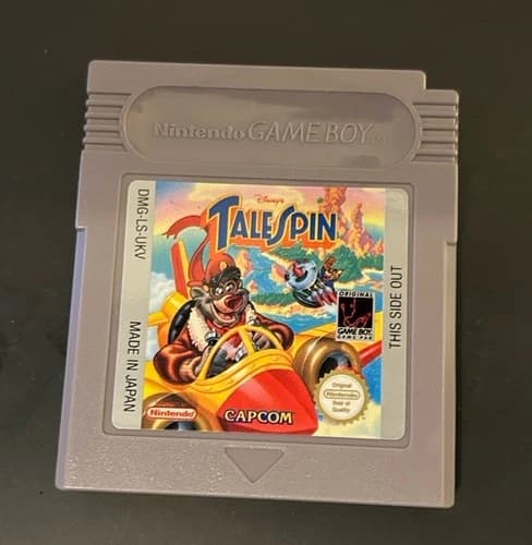 TaleSpin Nintendo Game Boy 1992, Cartridge Only (Tested Works)