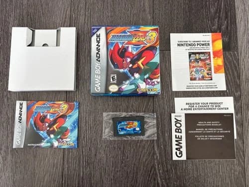 Mega Man Zero 3 - 2003 Game Boy Advance GBA - Complete CIB Authentic