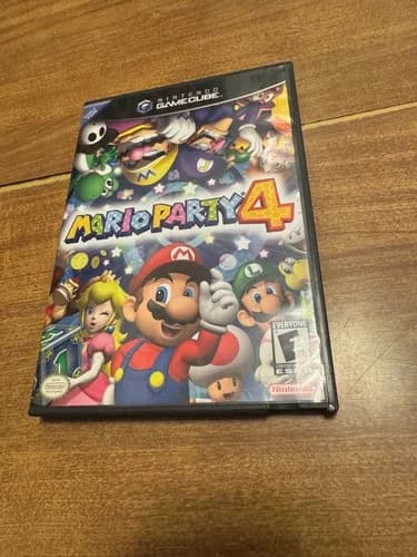 Mario Party 4 (Nintendo GameCube) MP MP4 CIB complete puzzle video game fam fun
