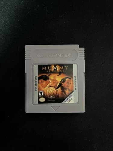 The Mummy Returns Nintendo Gameboy Color, 2001, Authentic Game Cart, Tested