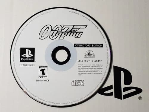 --DISC ONLY-- 007 Racing (PS1, Playstation 1)