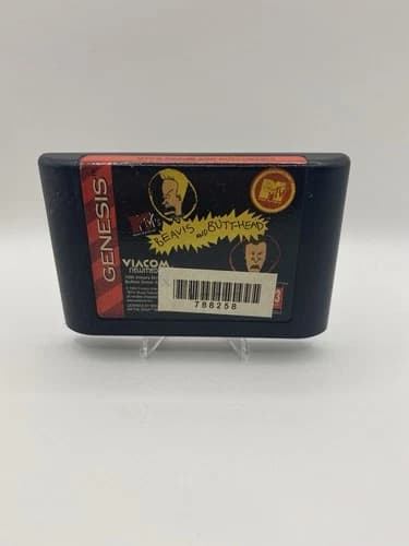 MTV's Beavis and Butt-Head Sega Genesis, Cart Only, Tested Works