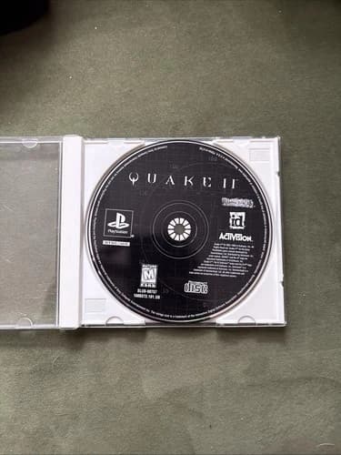 Quake 2 II (Sony Playstation 1 PS1) - Disc Only - Black Label - Tested