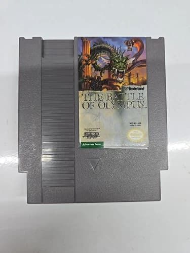The Battle of Olympus - Nintendo NES Cart (NTSC)
