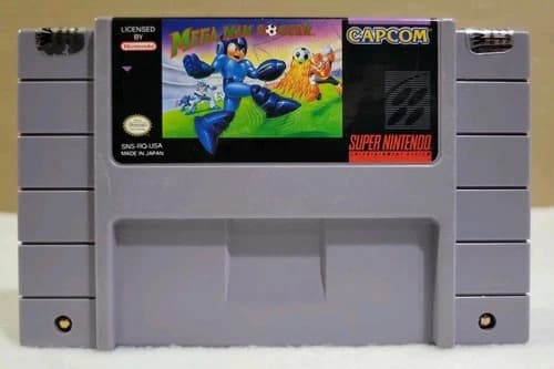 Mega Man Soccer (Super Nintendo, SNES, 1994) Cart Only