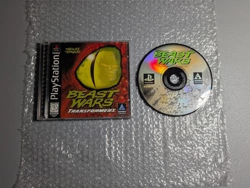 Beast Wars Transformers (Sony PlayStation PS1, 1997) Complete w/ Manual - Tested