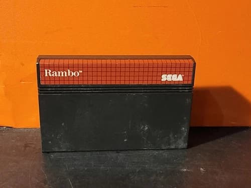 Rambo (Sega Master System SMS, 1986) Cartridge Only ~ Tested & Working