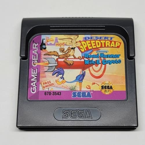 Desert Speedtrap Starring Road Runner and Wile E. Coyote (Sega Game Gear, 1994)