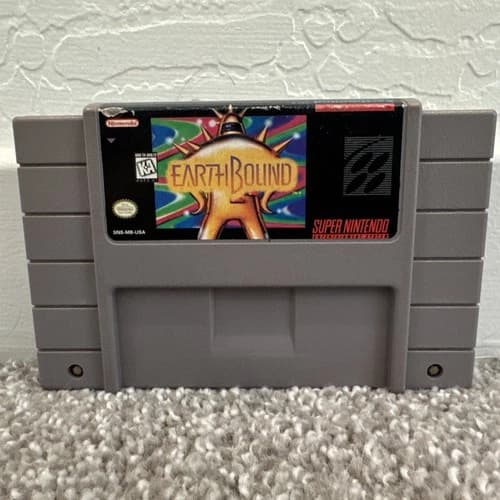 EarthBound Game For Super Nintendo (SNES) Loose Cart Only - Authentic Tested