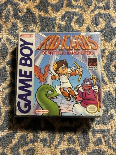 Nintendo Game Boy Kid Icarus Of Myths and Monsters complete in box CIB Authentic