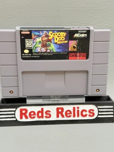Scooby-Doo Mystery (Super Nintendo SNES) Authentic Cart Only - Deep Cleaned
