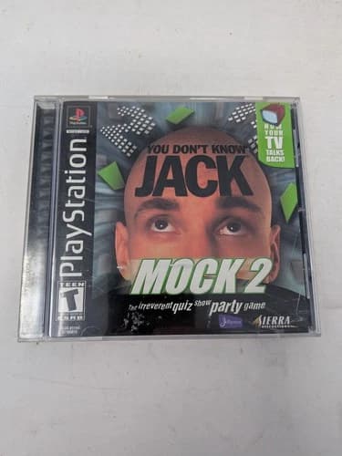 You Don't Know Jack Mock 2 - Sony PlayStation 1, 2000, PS1