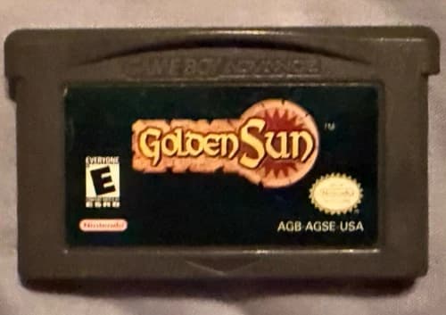 Golden Sun Nintendo Game Boy Advance