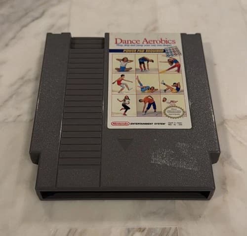 Dance Aerobics (Nintendo Entertainment System, 1989) Genuine OEM Authentic
