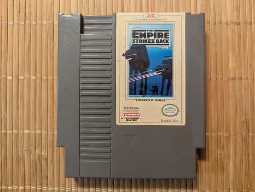 Star Wars: The Empire Strikes Back (Nintendo NES, 1992) Tested, Working