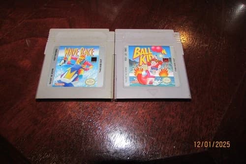 gameboy games original baloon kid and wave race