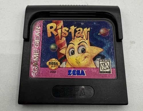Ristar (Sega Game Gear, 1995) Authentic Cartridge Tested & Working