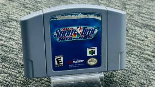 NBA Showtime NBA on NBC N64 NUS-NSOE-USA Cartridge Tested Authentic - 830708