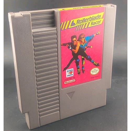 Rollerblade Racer (Nintendo NES, 1993) Authentic Cartridge Only - Clean Label!